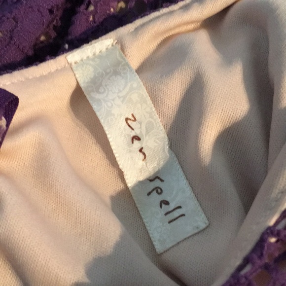 Purple Lace Dress - Picture 4 of 4